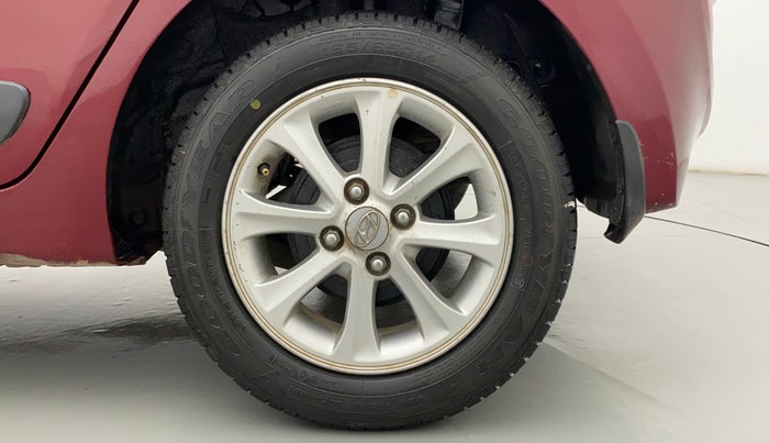2015 Hyundai Grand i10 ASTA AT 1.2 KAPPA VTVT, Petrol, Automatic, 40,477 km, Left Rear Wheel