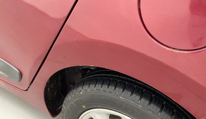 2015 Hyundai Grand i10 ASTA AT 1.2 KAPPA VTVT, Petrol, Automatic, 40,477 km, Left quarter panel - Minor scratches