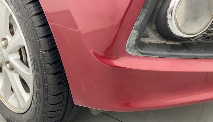 2015 Hyundai Grand i10 ASTA AT 1.2 KAPPA VTVT, Petrol, Automatic, 40,477 km, Front bumper - Minor scratches