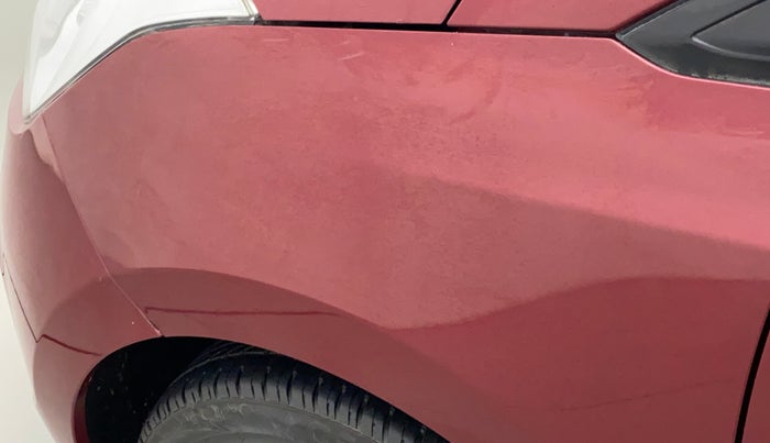 2015 Hyundai Grand i10 ASTA AT 1.2 KAPPA VTVT, Petrol, Automatic, 40,477 km, Left fender - Slightly dented