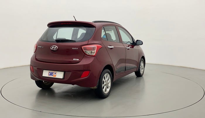 2015 Hyundai Grand i10 ASTA AT 1.2 KAPPA VTVT, Petrol, Automatic, 40,477 km, Right Back Diagonal