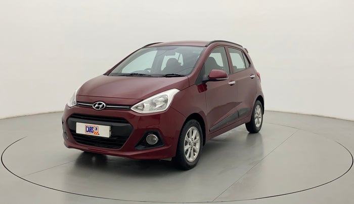 2015 Hyundai Grand i10 ASTA AT 1.2 KAPPA VTVT, Petrol, Automatic, 40,477 km, Left Front Diagonal