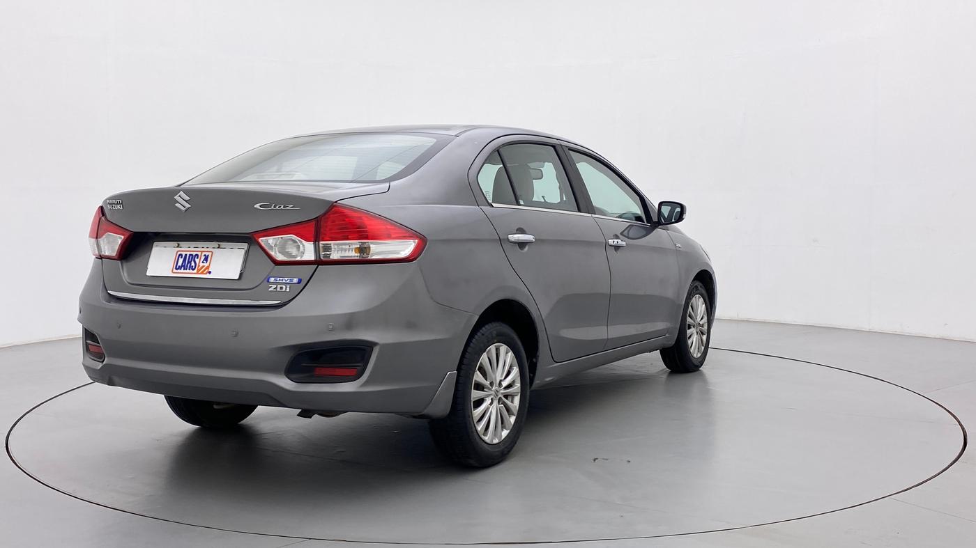 2017 Maruti Ciaz  ZDI SHVS, Diesel, Manual, 86,437 km, Right Back Diagonal