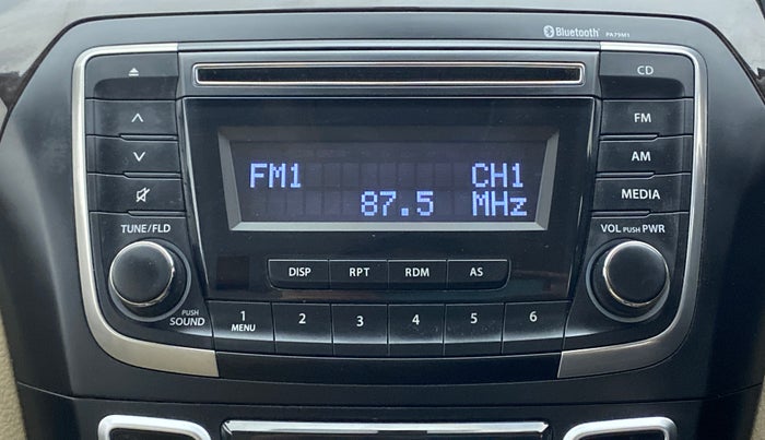 2017 Maruti Ciaz  ZDI SHVS, Diesel, Manual, 86,437 km, Infotainment System