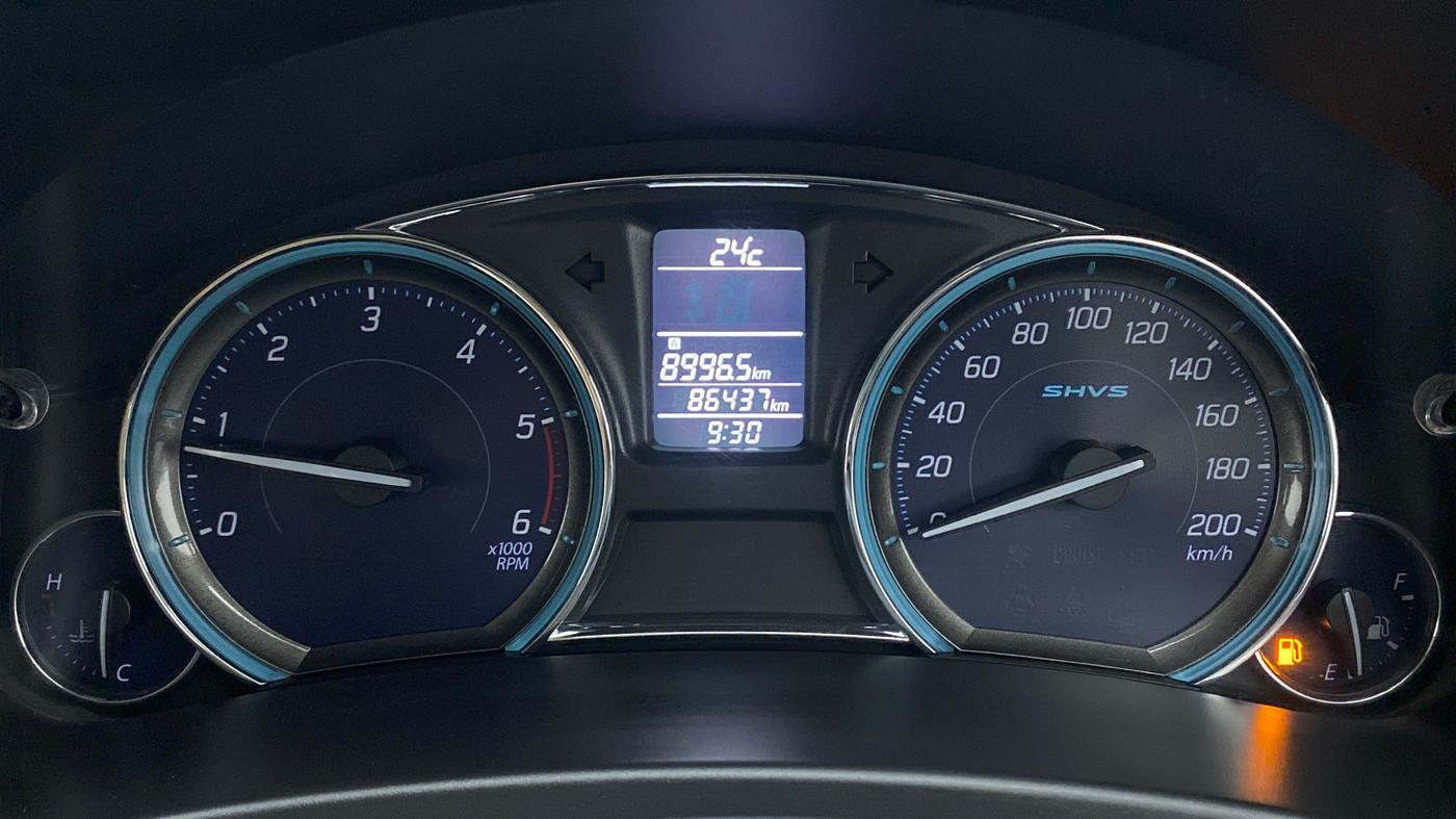 2017 Maruti Ciaz  ZDI SHVS, Diesel, Manual, 86,437 km, Odometer Image