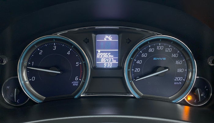 2017 Maruti Ciaz  ZDI SHVS, Diesel, Manual, 86,437 km, Odometer Image