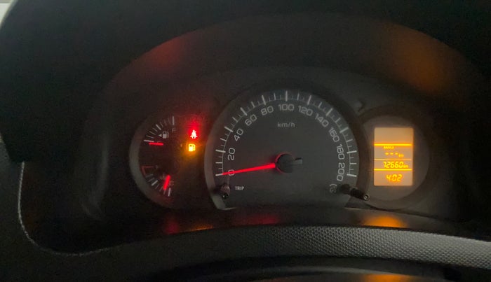 2016 Maruti Swift LXI (O), Petrol, Manual, 72,650 km, Odometer Image