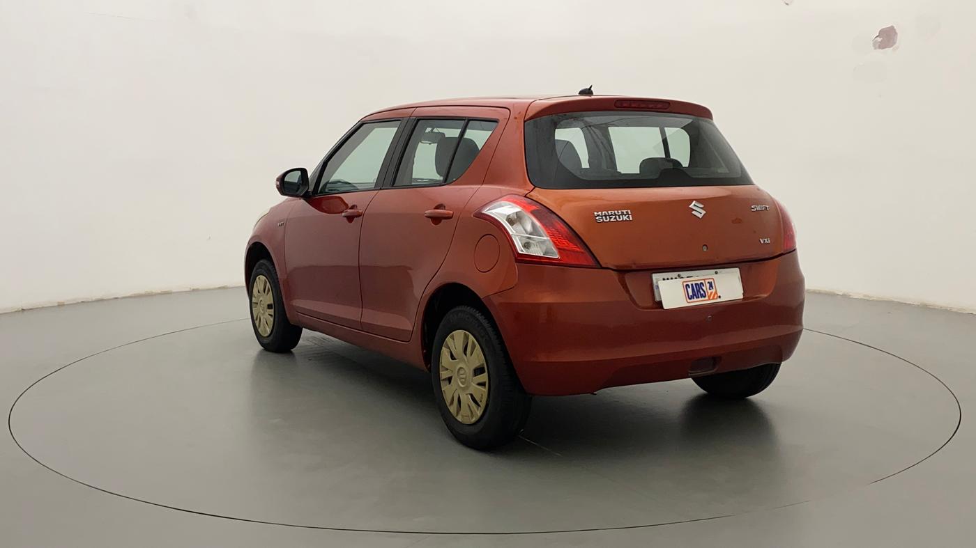2012 Maruti Swift VXI, Petrol, Manual, 1,24,132 km, Left Back Diagonal