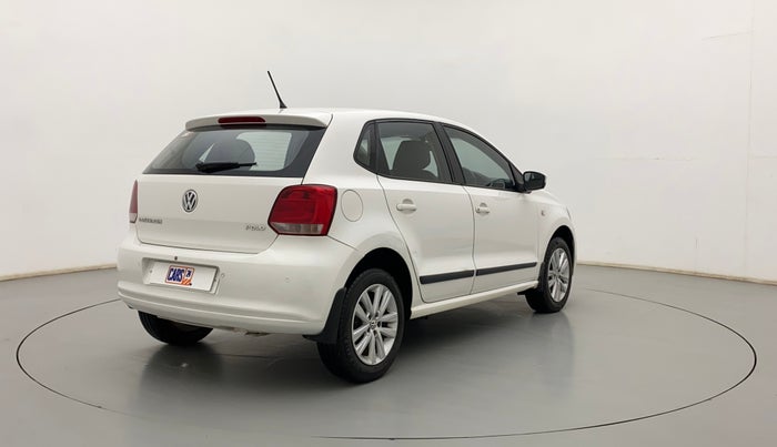 2013 Volkswagen Polo HIGHLINE1.2L, Petrol, Manual, 80,648 km, Right Back Diagonal