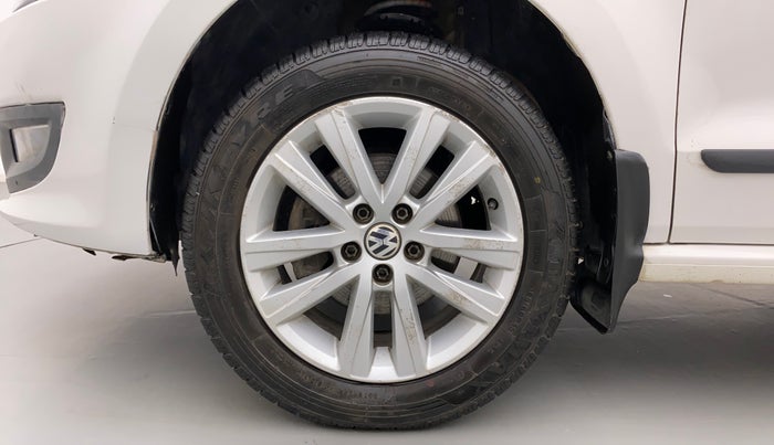 2013 Volkswagen Polo HIGHLINE1.2L, Petrol, Manual, 80,648 km, Left Front Wheel