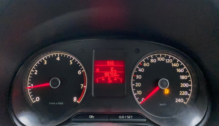 2013 Volkswagen Polo HIGHLINE1.2L, Petrol, Manual, 80,648 km, Odometer Image