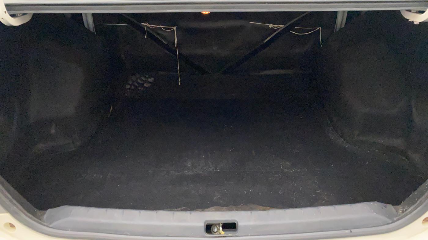 2011 Toyota Etios G, Petrol, Manual, 68,931 km, Boot Inside