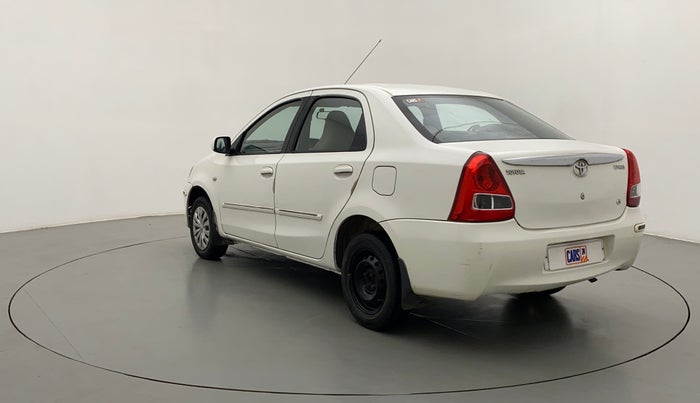 2011 Toyota Etios G, Petrol, Manual, 68,931 km, Left Back Diagonal