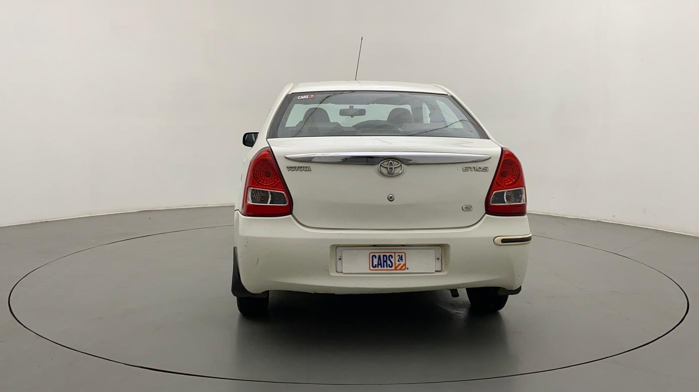 2011 Toyota Etios G, Petrol, Manual, 68,931 km, Back/Rear