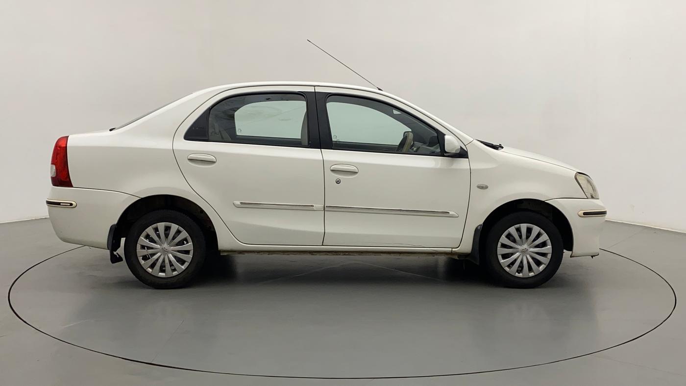 2011 Toyota Etios G, Petrol, Manual, 68,931 km, Right Side