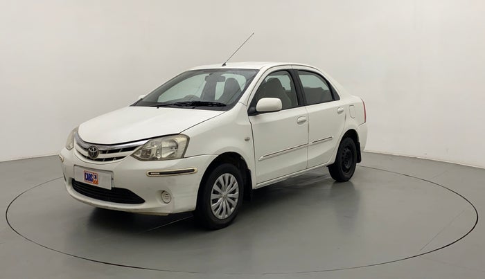 2011 Toyota Etios G, Petrol, Manual, 68,931 km, Left Front Diagonal