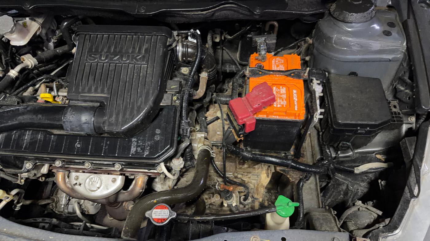 2018 Maruti Ciaz ZETA 1.4  AT PETROL, Petrol, Automatic, 57,380 km, Engine View - Left