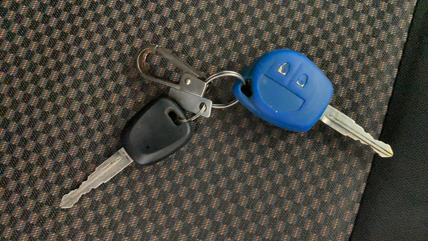 2021 Maruti S PRESSO VXI, CNG, Manual, 50 km, Key Close Up
