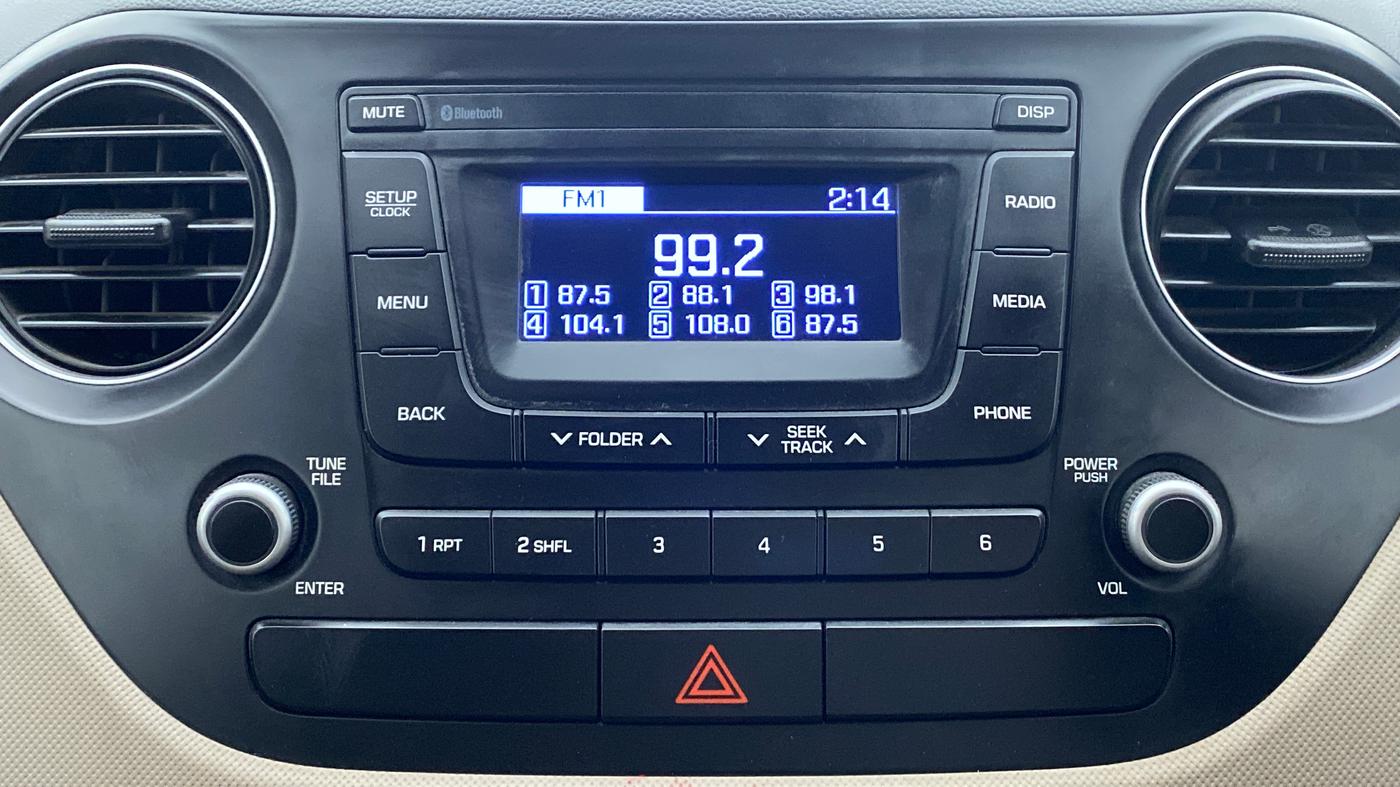 2018 Hyundai Grand i10 MAGNA 1.2 VTVT, Petrol, Manual, 12,580 km, Infotainment System