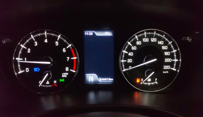 2024 Maruti Baleno ALPHA 1.2 AGS, Petrol, Automatic, 8,003 km, Odometer Image