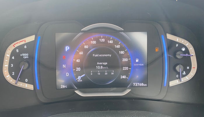 2020 Hyundai Creta SX (O) AT 1.5 DIESEL, Diesel, Automatic, 73,734 km, Odometer Image