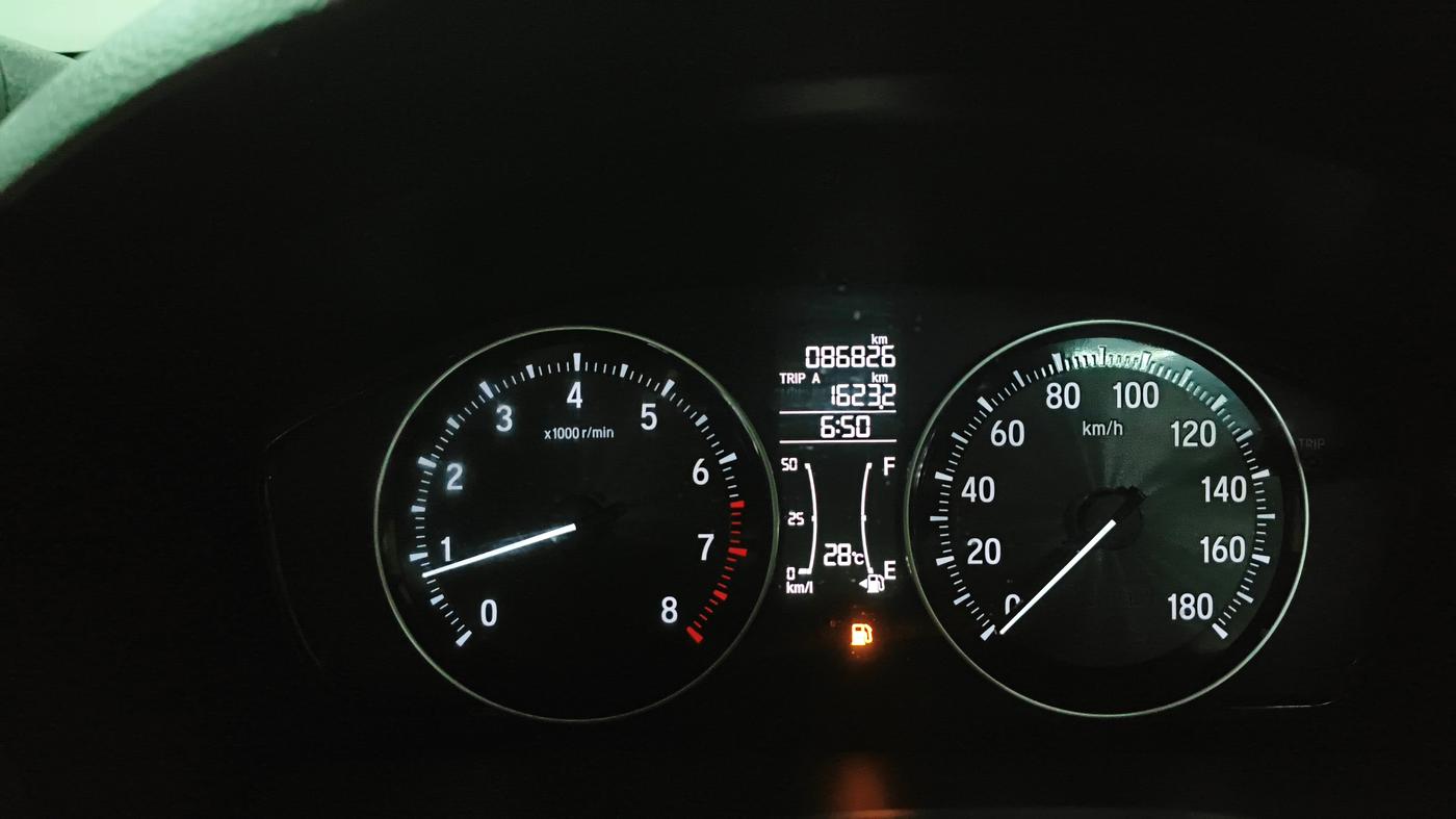 2021 Honda Amaze 1.2L I-VTEC VX, Petrol, Manual, 86,818 km, Odometer Image