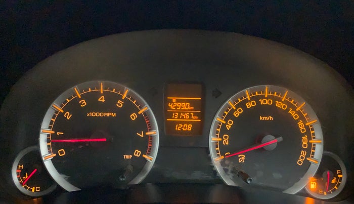 2013 Maruti Swift VXI, Petrol, Manual, 1,31,467 km, Odometer Image