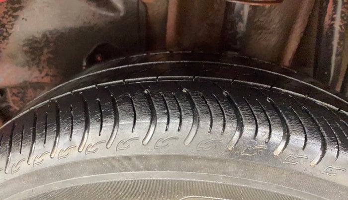 2018 Tata Tiago XZ PETROL, Petrol, Manual, 41,699 km, Left Rear Tyre Tread