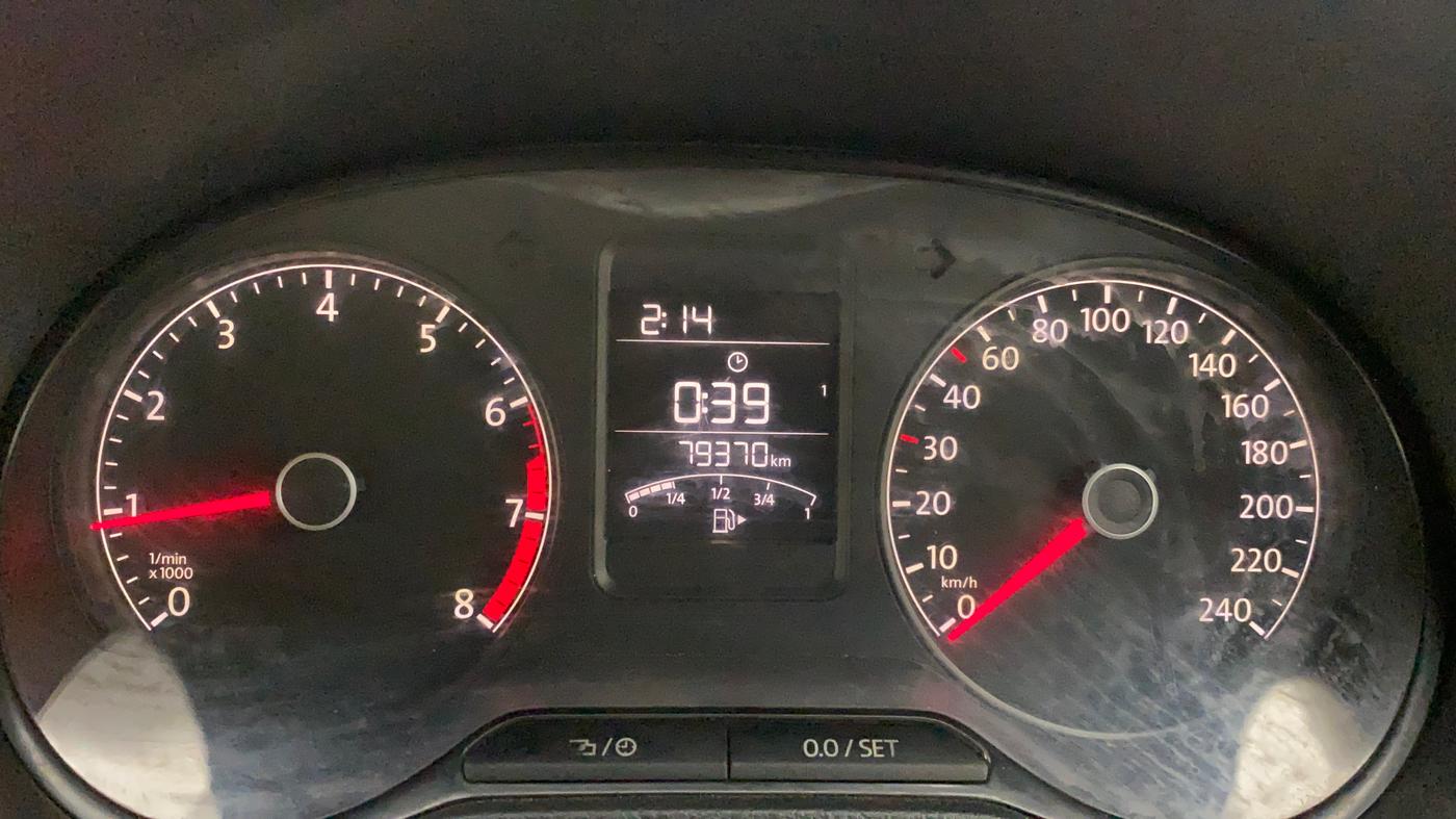2016 Volkswagen Polo HIGHLINE1.2L, Petrol, Manual, 79,370 km, Odometer Image