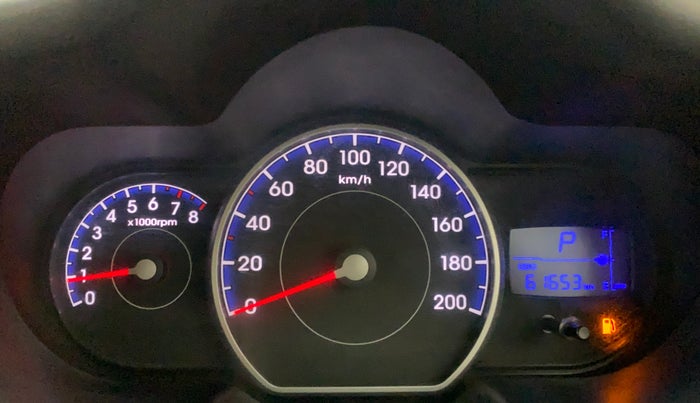 2012 Hyundai i10 SPORTZ 1.2 AT, Petrol, Automatic, 61,653 km, Odometer Image