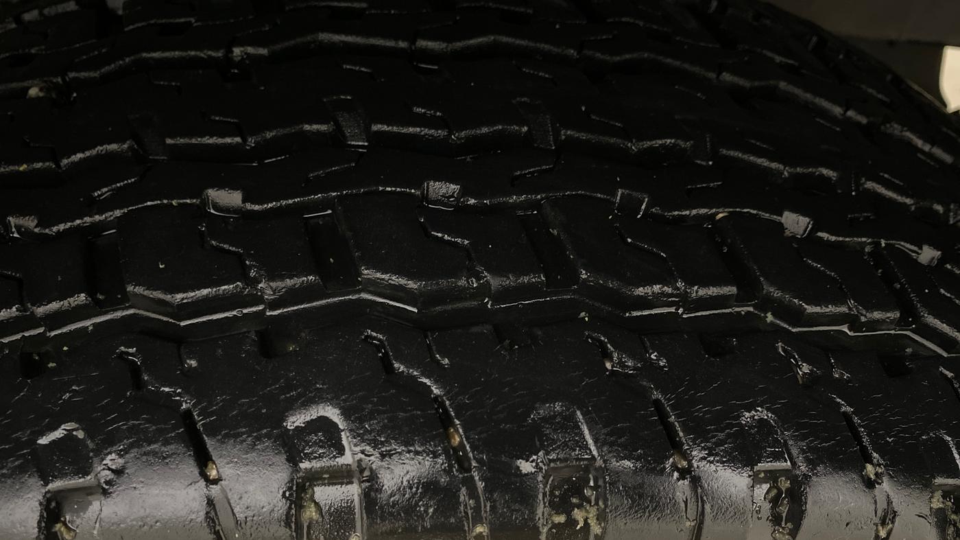 2022 Mahindra Thar LX PETROL HT 4WD AT, Petrol, Automatic, 15,414 km, Left Rear Tyre Tread