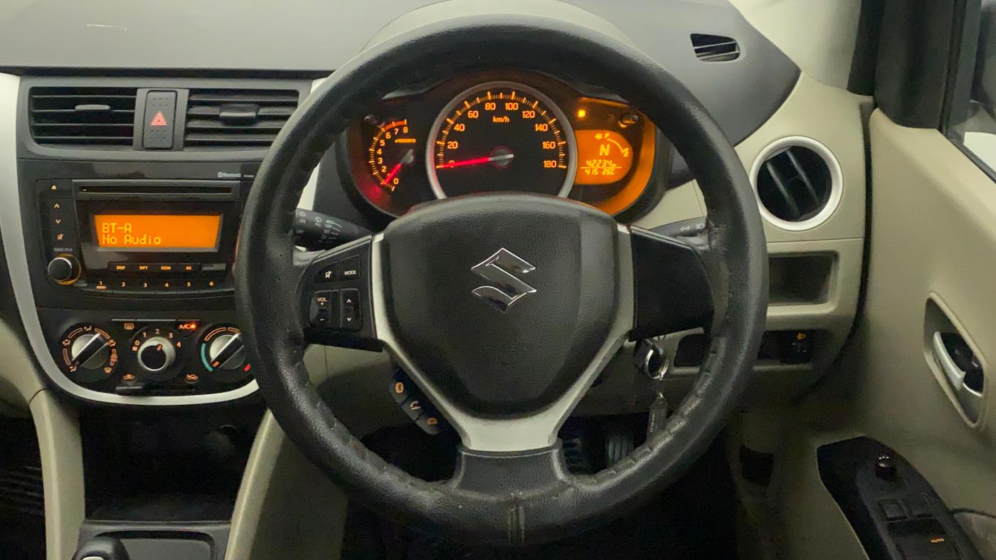2017 Maruti Celerio ZXI AMT, Petrol, Automatic, 42,304 km, Steering Wheel Close Up