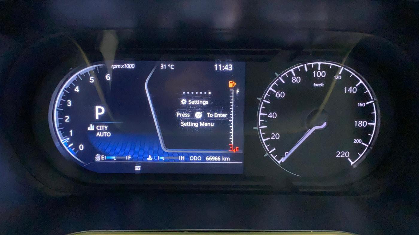 2021 Tata Safari XZA PLUS GOLD, Diesel, Automatic, 67,684 km, Odometer Image