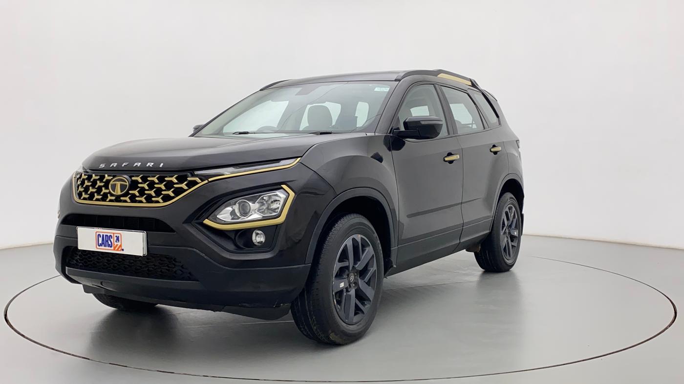 2021 Tata Safari XZA PLUS GOLD, Diesel, Automatic, 67,684 km, Left Front Diagonal