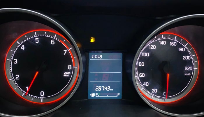 2018 Maruti Swift VXI, Petrol, Manual, 28,743 km, Odometer Image