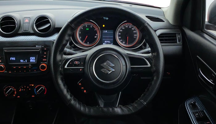 2018 Maruti Swift VXI, Petrol, Manual, 28,743 km, Steering Wheel Close Up