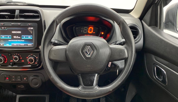 2019 Renault Kwid RXT 1.0 (O), Petrol, Manual, 58,023 km, Steering Wheel Close Up