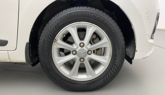 2014 Hyundai Grand i10 ASTA 1.2 KAPPA VTVT, CNG, Manual, 76,457 km, Right Front Wheel