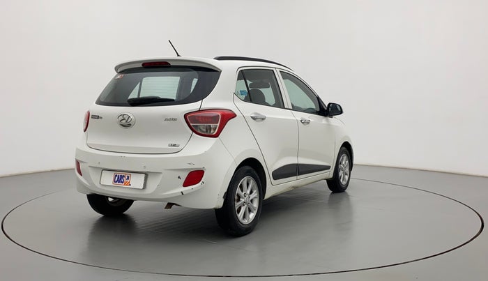 2014 Hyundai Grand i10 ASTA 1.2 KAPPA VTVT, CNG, Manual, 76,457 km, Right Back Diagonal
