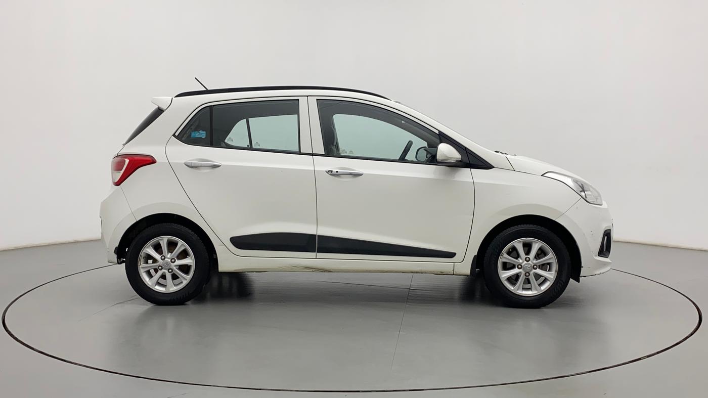2014 Hyundai Grand i10 ASTA 1.2 KAPPA VTVT, CNG, Manual, 76,457 km, Right Side View