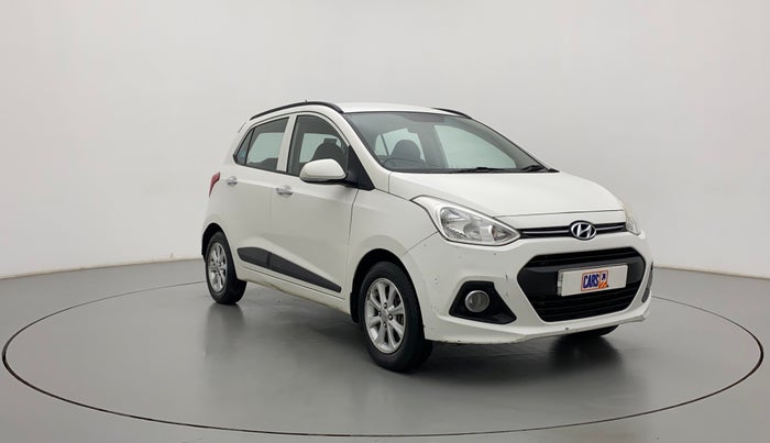 2014 Hyundai Grand i10 ASTA 1.2 KAPPA VTVT, CNG, Manual, 76,457 km, Right Front Diagonal