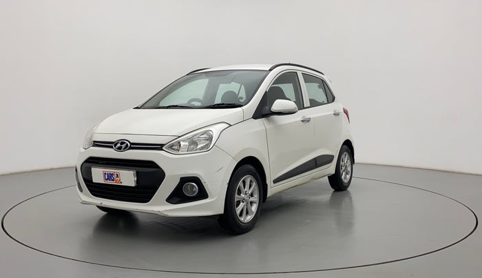 2014 Hyundai Grand i10 ASTA 1.2 KAPPA VTVT, CNG, Manual, 76,457 km, Left Front Diagonal
