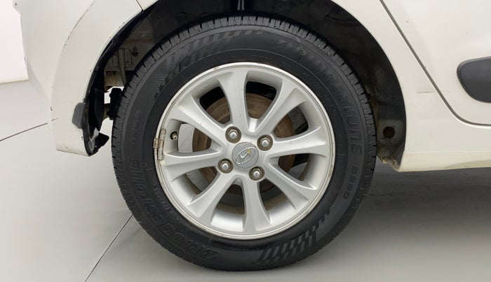 2014 Hyundai Grand i10 ASTA 1.2 KAPPA VTVT, CNG, Manual, 76,457 km, Right Rear Wheel