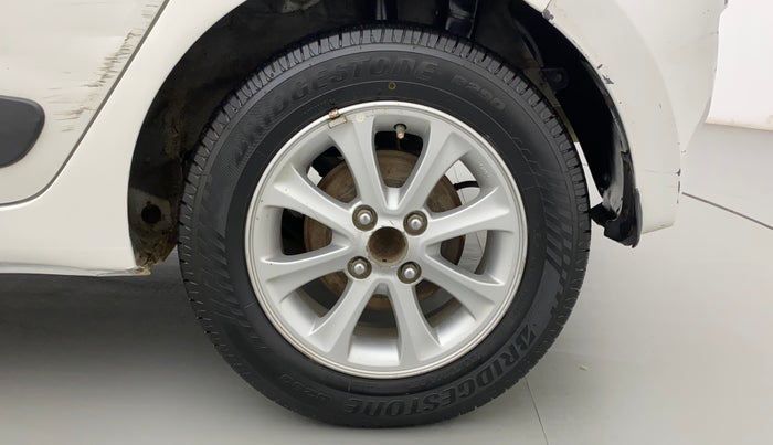 2014 Hyundai Grand i10 ASTA 1.2 KAPPA VTVT, CNG, Manual, 76,457 km, Left Rear Wheel
