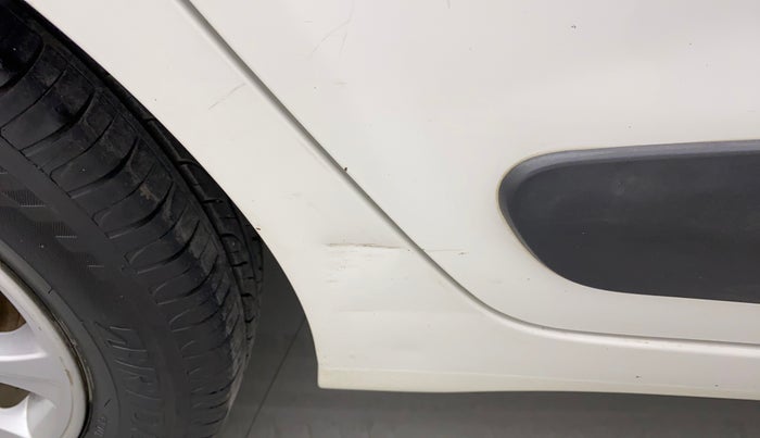 2014 Hyundai Grand i10 ASTA 1.2 KAPPA VTVT, CNG, Manual, 76,457 km, Right quarter panel - Slightly dented