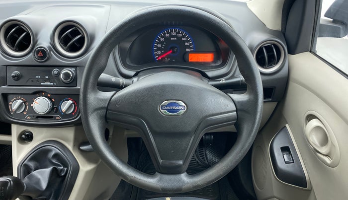 2016 Datsun Go T, Petrol, Manual, 65,718 km, Steering Wheel Close Up