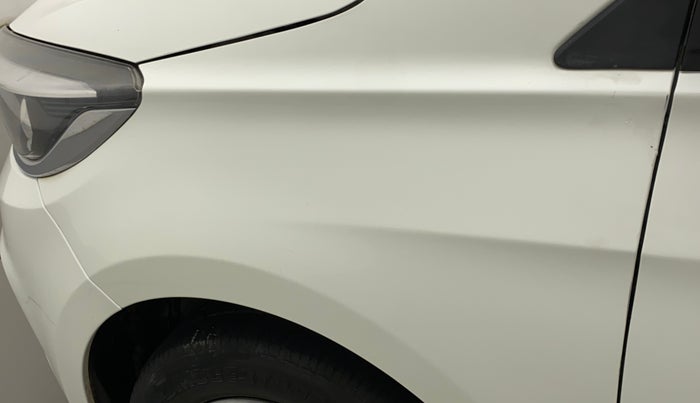 2022 Tata TIGOR XZ PLUS CNG, CNG, Manual, 30,546 km, Left fender - Minor scratches