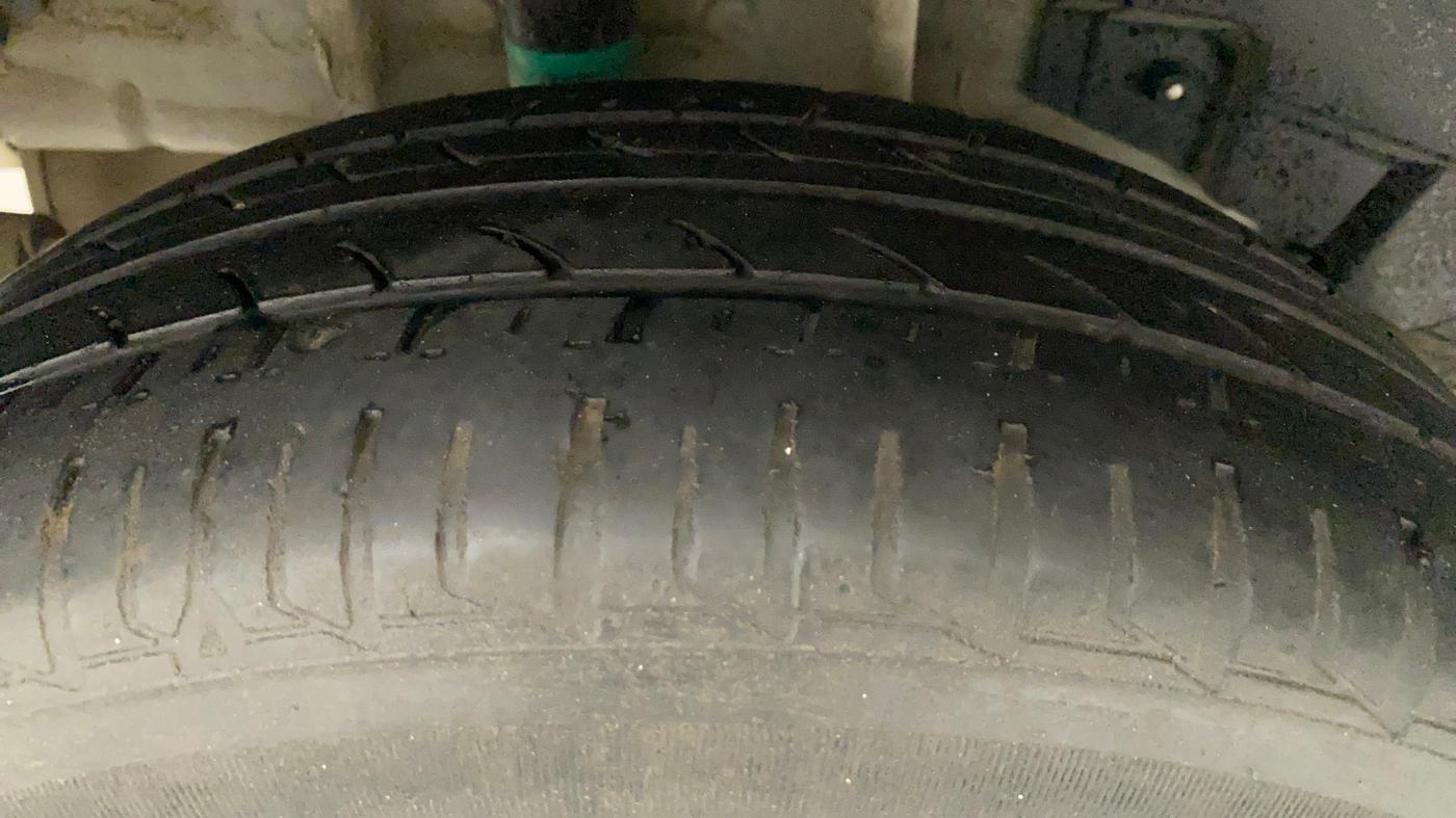 2022 Tata TIGOR XZ PLUS CNG, CNG, Manual, 30,546 km, Right Rear Tyre Tread