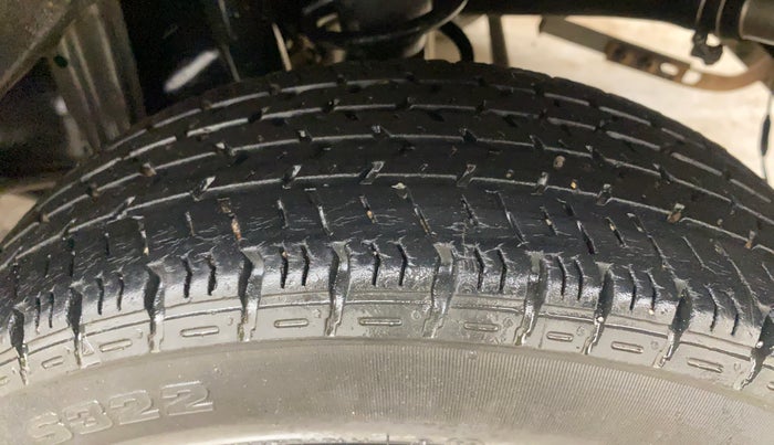 2019 Maruti Alto K10 VXI, Petrol, Manual, 23,272 km, Left Rear Tyre Tread