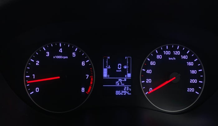 2018 Hyundai Elite i20 ASTA 1.2, Petrol, Manual, 86,290 km, Odometer Image